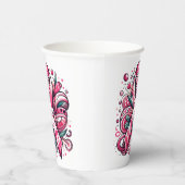 Pink Ribbon Paper cup Pappbecher (Rechts)