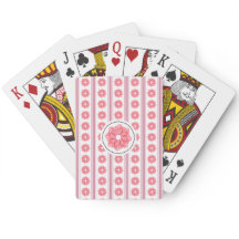 Pink Ribbon Playing Cards