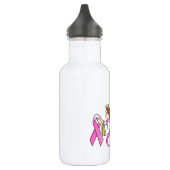 "Pink Ribbon"-Sensibilisierungsgeländer Trinkflasche (Links)