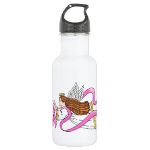 "Pink Ribbon"-Sensibilisierungsgeländer Trinkflasche