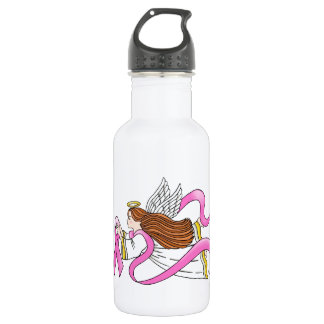 "Pink Ribbon"-Sensibilisierungsgeländer Trinkflasche