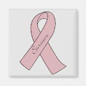 Pink Ribbon Survivor - Magnet (Vorne)