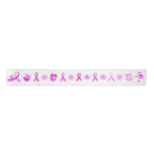 Pink Ribbon Weihnachten Satinband (Vorderseite)
