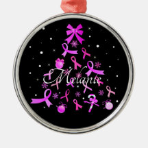 Pink Ribbon Weihnachtsbaum