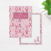 Pink Ribbons-Geschenk-Tag (Schreibtisch)