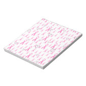 Pink Ribbons, ich kümmere mich!_ Notizblock (Rotiert)