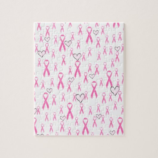 Pink Ribbons, ich kümmere mich!_ Puzzle (Vertikal)