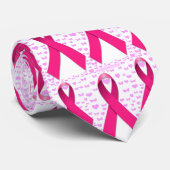 Pink Ribbons of Hope_ Krawatte (Gerollt)