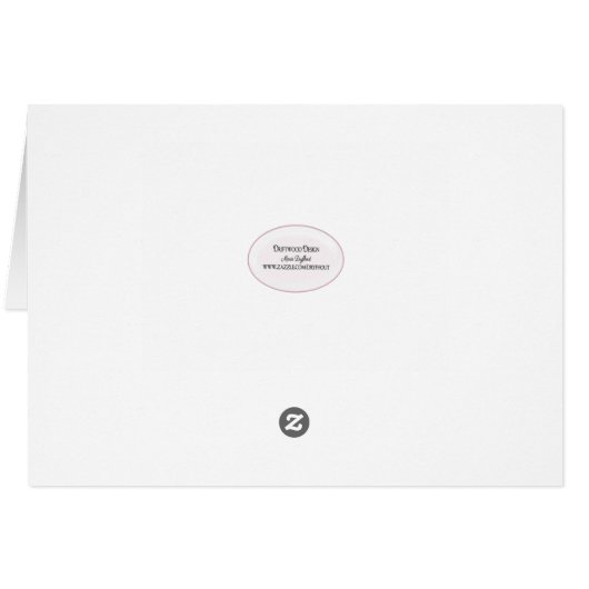 Pink Ribbons on Hope Text (Rückseite Horizontal)