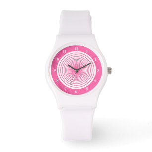 Pink Rings Watch Armbanduhr