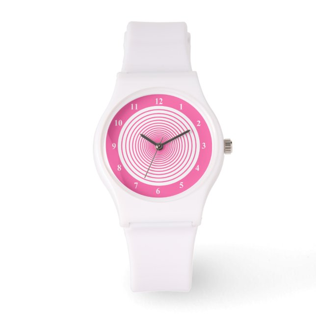 Pink Rings Watch Armbanduhr (Vorderseite)