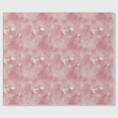 Pink Rissiger Geburtstag Geschenkpapier (Flach)