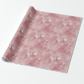 Pink Rissiger Geburtstag Geschenkpapier (Ungerollt)