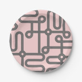 Pink Road Maze Paper Teller (Vorderseite)