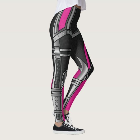 Pink Robot Armor Leggings (Rechts)