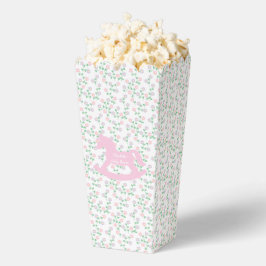 Pink Rocking Horse Girl Baby Shower Geschenkschachtel