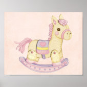 Pink Rocking Horse Poster (Vorne)