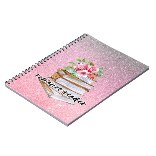 Pink Romance Reader Notizblock (Linke Seite)