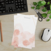 Pink Romantisches Papier für Wasserfarben