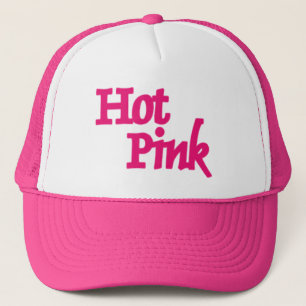 Pink-rosa LKW-Hut Truckerkappe