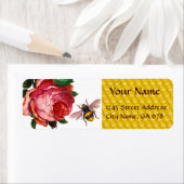 PINK ROSE AND HONEY BIE, BEEKEEPER (Insitu)