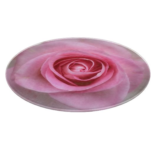 Pink Rose Blume Cutting Board Schneidebrett (Ecke)
