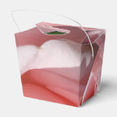 Pink Rose Blumen "Abnehmen" Box Geschenkschachtel (Rückseite)