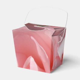 Pink Rose Blumen "Abnehmen" Box Geschenkschachtel