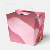 Pink Rose Blumen "Abnehmen" Box Geschenkschachtel (Rückseite)