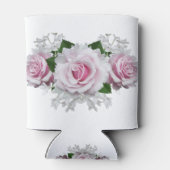 Pink Rose Bouquet Dosenkühler (Rückseite)
