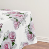 Pink Rose Bouquet Tischdecke (Beispiel)