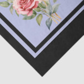 Pink Rose Bouquets Tiled Decoupage Seidenpapier (Ausschnitt)