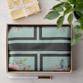 Pink Rose Bouquets Tiled Decoupage Seidenpapier (Geschenk)