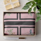 Pink Rose Bouquets Tiled Decoupage Seidenpapier (Geschenk)