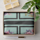 Pink Rose Bouquets Tiled Decoupage Seidenpapier (Geschenk)