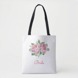 Pink Rose Bridal Tasche