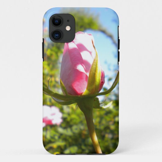 Pink Rose Bud iPhone 5 Fall Case-Mate iPhone Hülle (Rückseite)