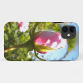 Pink Rose Bud iPhone 5 Fall Case-Mate iPhone Hülle (Rückseite (Horizontal))