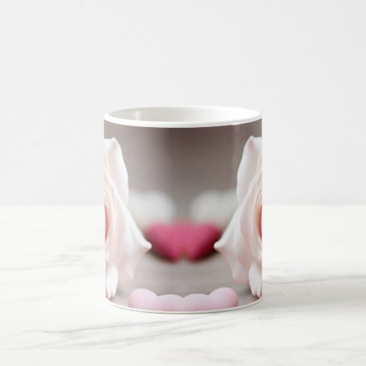 Pink Rose Calming Kaffeetasse (Mittel)