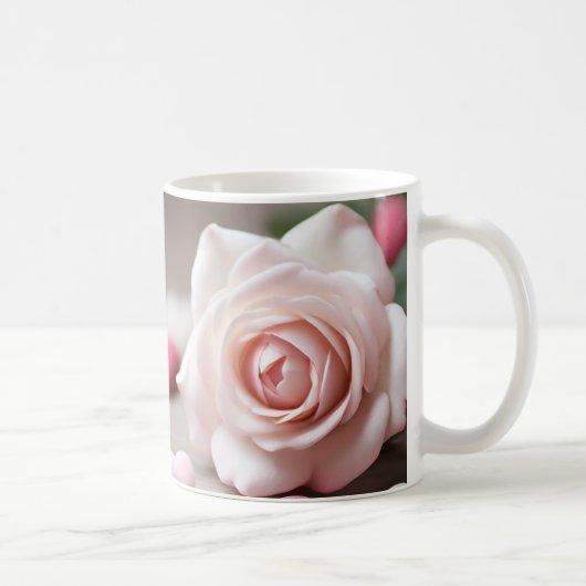 Pink Rose Calming Kaffeetasse (Rechts)