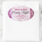 PInk Rose Candy Buffet Sticker (Tasche)