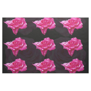Pink_Rose_Candy, gekämmter Baumwollstoff (Breite 5 Stoff