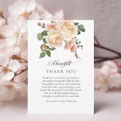 Pink Rose Christliche Beerdigung Danke