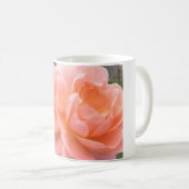 Pink Rose Coffee Mug Kaffeetasse (VorderseiteRechts)