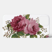 Pink Rose Elegance  Case-Mate iPhone Hülle (Rückseite (Horizontal))
