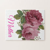 Pink Rose Elegance  Puzzle (Horizontal)