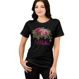 Pink Rose Eleganz Tri-Blend Shirt