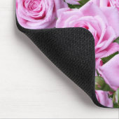 Pink Rose Floral Mouse Pad! Mouse Pad Mousepad (Ecke)