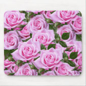 Pink Rose Floral Mouse Pad! Mouse Pad Mousepad (Vorne)