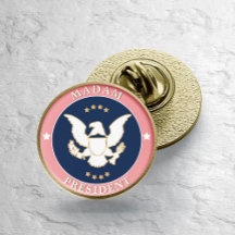 Pink Rose Gold Frau Präsidentin Kamala